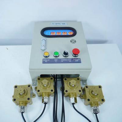 TỦ BÁO RÒ GAS 4 KÊNH ĐẦU DÒ PHÒNG NỔ NV-4ExD